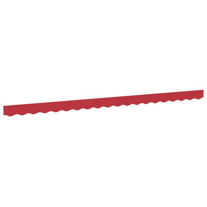 Tenda a Braccio Rosso 4.3 x 0.2 m Tela - homemem39