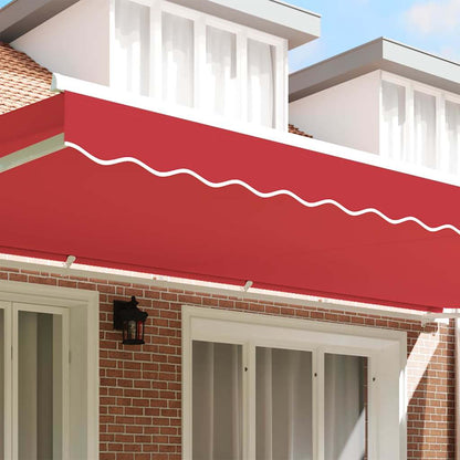 Tenda a Braccio Rosso 5.8 x 0.2 m Tela