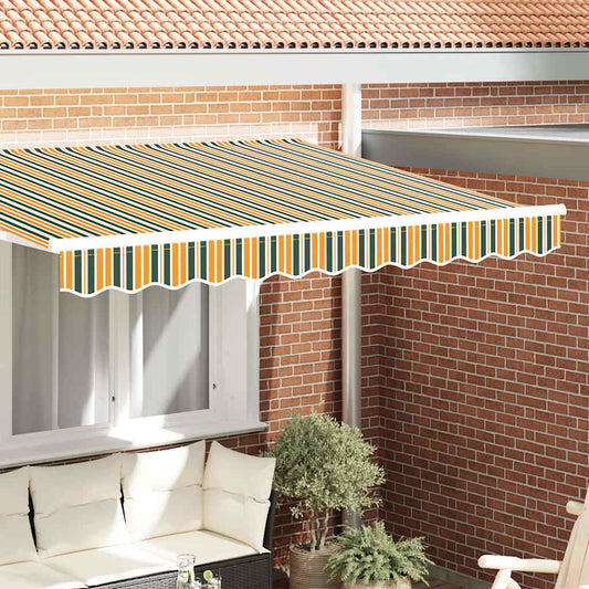 Sostituzione della mantovana per tenda Verde e giallo 2,5 m | homemem39