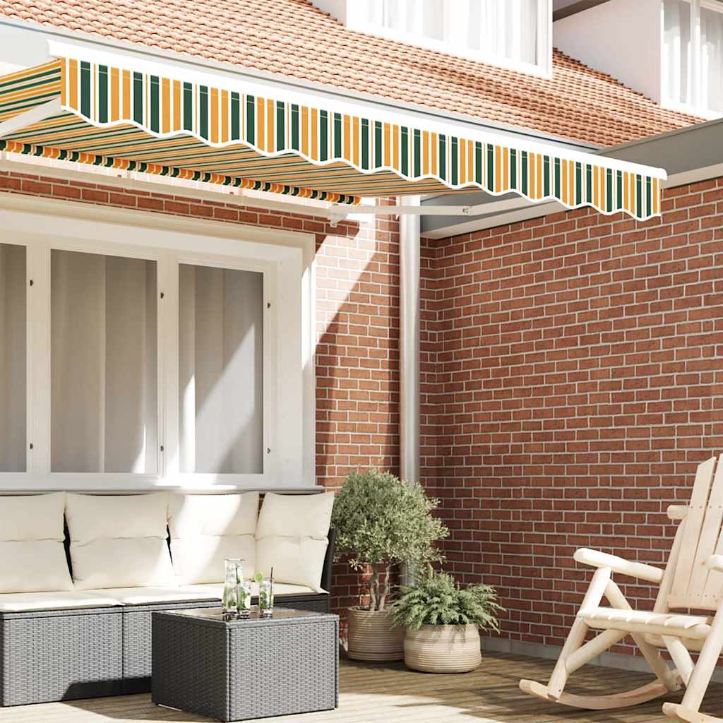Sostituzione della mantovana per tenda Verde e giallo 3 m | homemem39