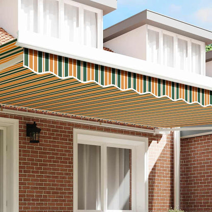Sostituzione della mantovana per tenda Verde e giallo | homemem39