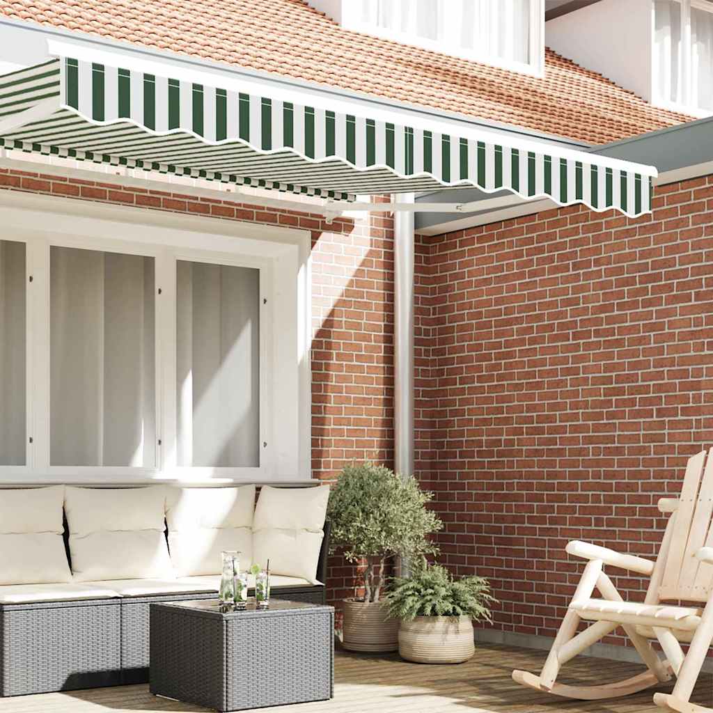 Sostituzione della mantovana per tenda Verde e Bianco 3,5 m | homemem39