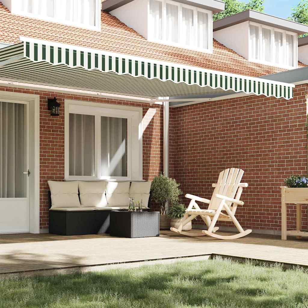 Sostituzione della mantovana per tenda Verde e Bianco 4,5 m | homemem39