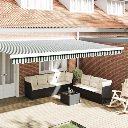 Sostituzione della mantovana per tenda Verde e Bianco | homemem39