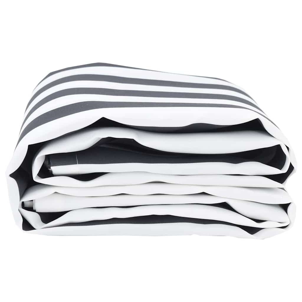 Telo di ricambio per tenda da sole Antracite e bianco 3 x 2 m - homemem39