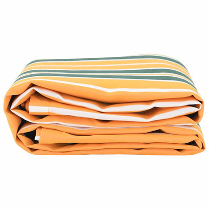 Telo di ricambio per tenda da sole Verde e giallo 10 x 1.6 m - homemem39