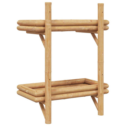 Scaffale da parete Marrone 39 x 26 x 60 cm Bambù | homemem39