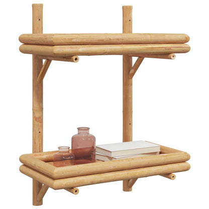 Scaffale da parete Marrone 39 x 26 x 60 cm Bambù | homemem39