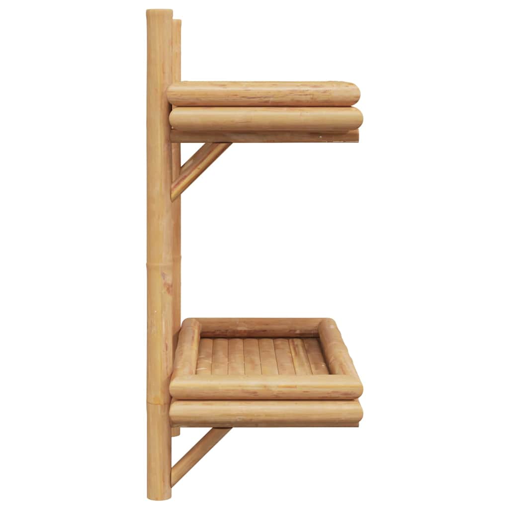 Scaffale da parete Marrone 39 x 26 x 60 cm Bambù | homemem39