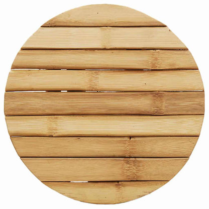 Pouf Marrone 30 x 30 x 36 cm Bambù