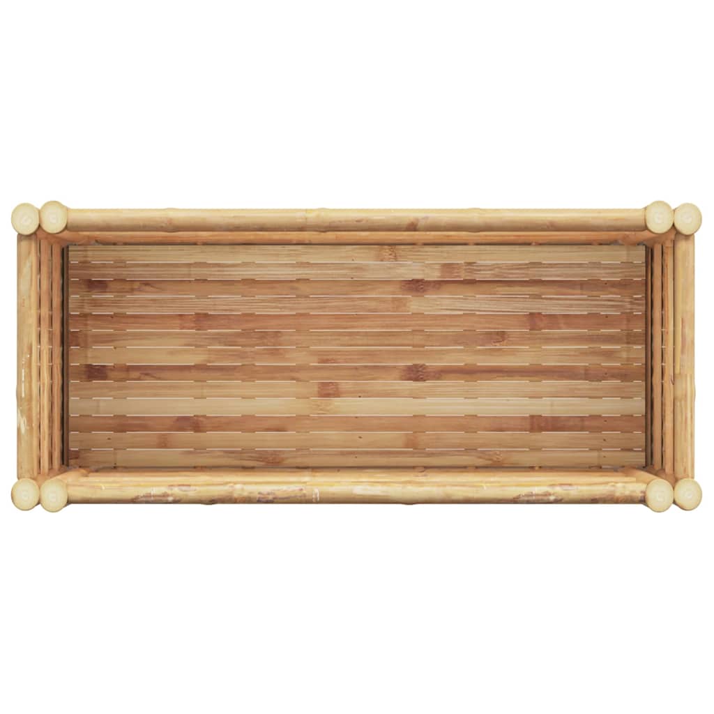 Letto rialzato da giardino Marrone 70 x 35 x 70 cm Bambù