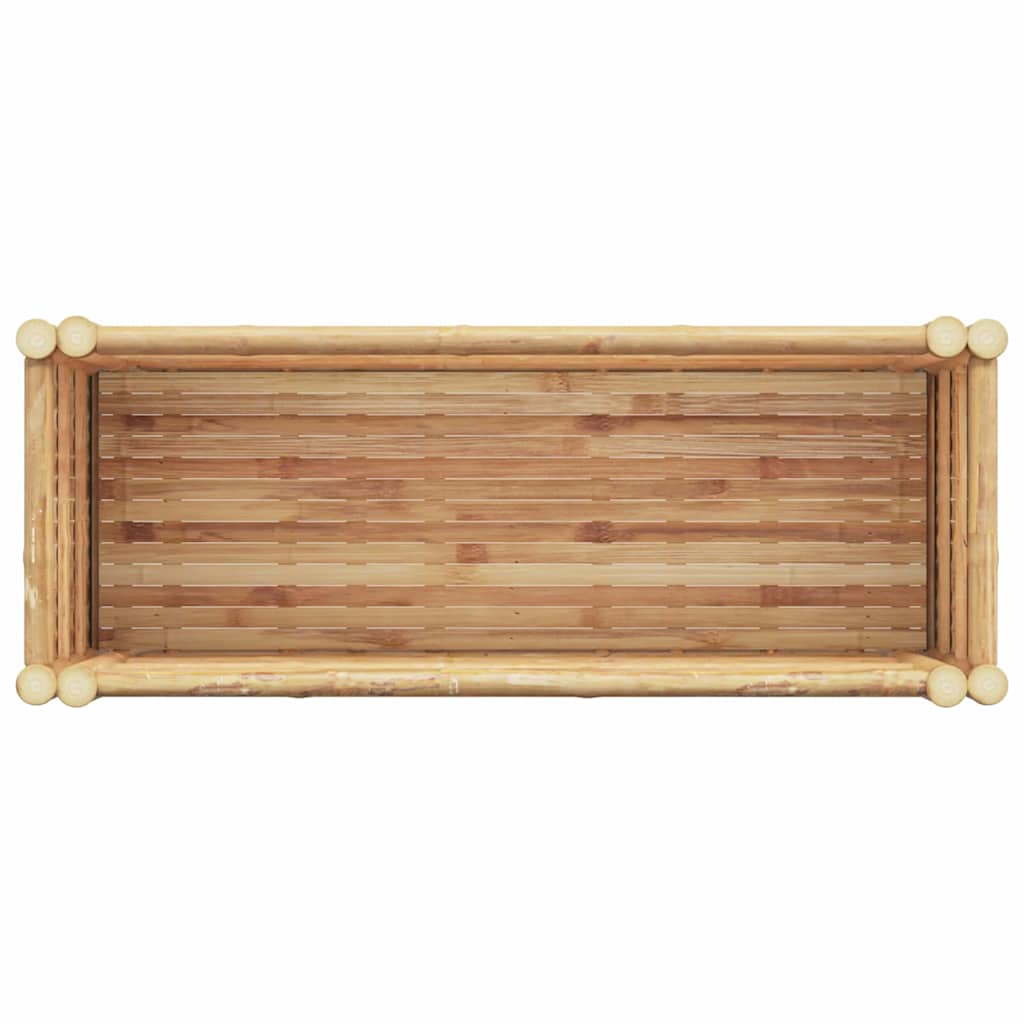 Letto rialzato da giardino Marrone 90 x 35 x 70 cm Bambù