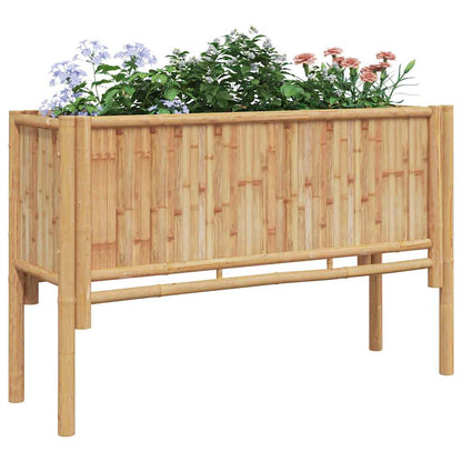 Letto rialzato da giardino Marrone 110 x 35 x 70 cm Bambù