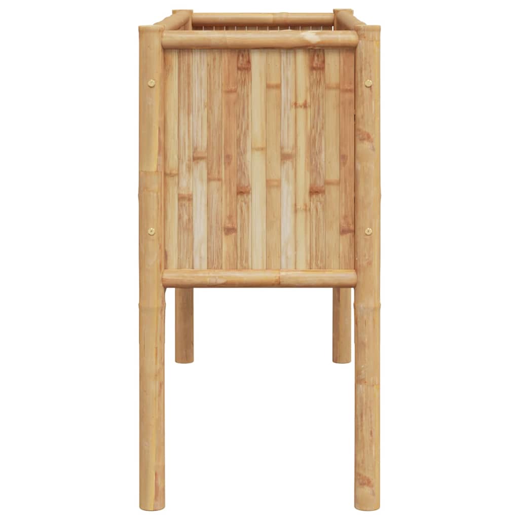 Letto rialzato da giardino Marrone 110 x 35 x 70 cm Bambù