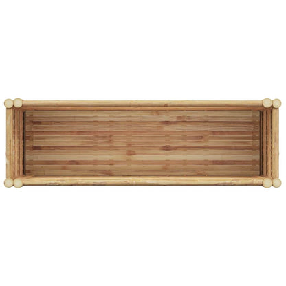 Letto rialzato da giardino Marrone 110 x 35 x 70 cm Bambù