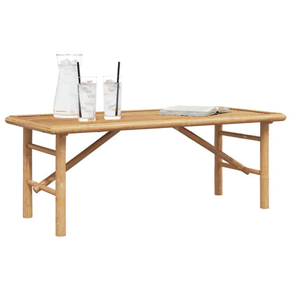 Tavolino da salotto Marrone 110 x 50 x 43 cm Bambù | homemem39
