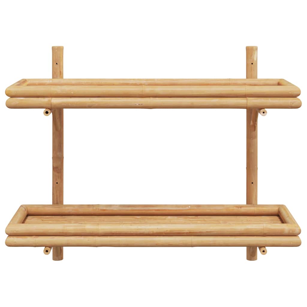 Scaffale da parete Marrone 75 x 26 x 60 cm Bambù | homemem39