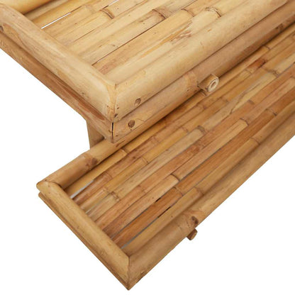 Scaffale da parete Marrone 100 x 26 x 60 cm Bambù | homemem39