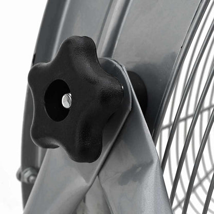 Ventilatore a tamburo con ruota 73 x 42 x 70 cm Alluminio