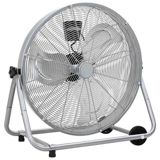 Ventilatore a tamburo con ruota 73 x 42 x 70 cm Alluminio