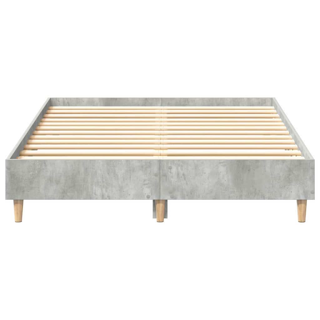 Struttura del letto Grigio cemento 193 x 123 x 25 cm | homemem39