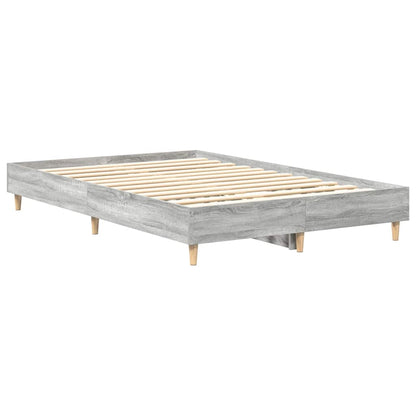 Struttura del letto Grigio Sonoma 193 x 123 x 25 cm | homemem39