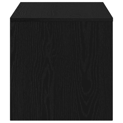 Mobile Porta TV Rovere Nero 100x40x40 cm in Legno Multistrato - homemem39