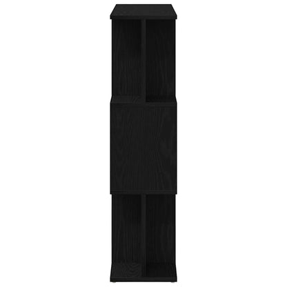 Libreria Rovere Nero 80x24x96 cm in Legno Ingegnerizzato