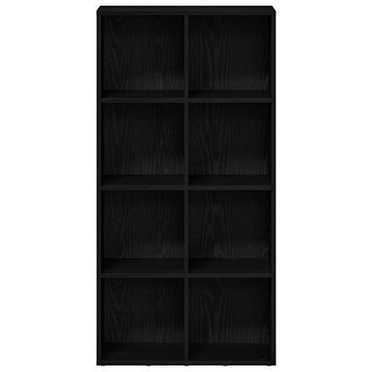 Libreria Rovere Nero 66x30x130 cm in Legno Multistrato | homemem39