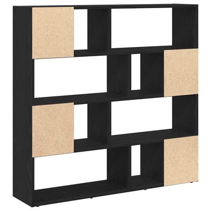 Libreria/Divisorio Rovere Nero 105x24x102 cm