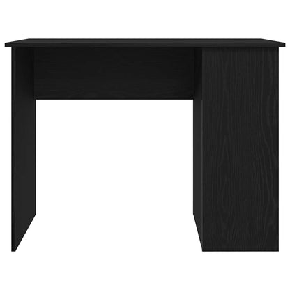 Scrivania Rovere Nero 100x55x75 cm in Legno Multistrato - homemem39