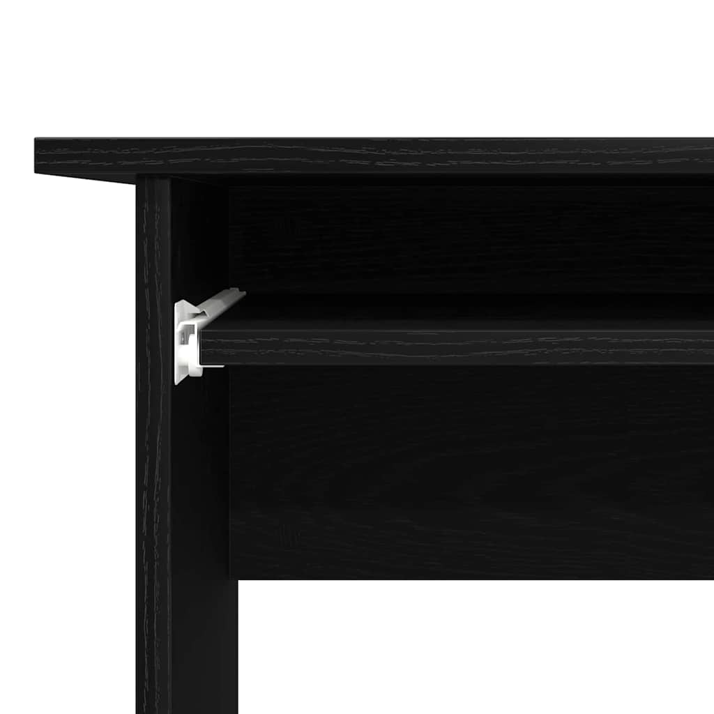 Scrivania ad angolo Rovere Nero 120 x 140 x 75 cm | homemem39