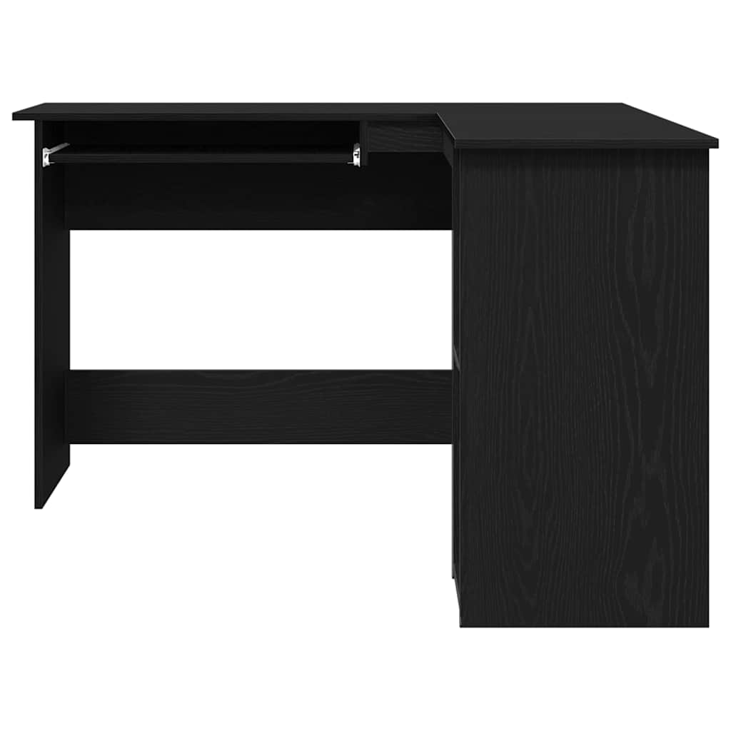 Scrivania ad angolo Rovere Nero 120 x 140 x 75 cm | homemem39