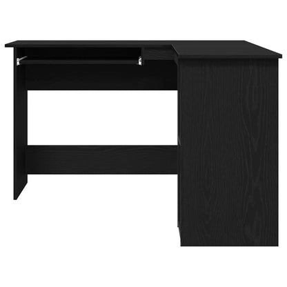 Scrivania ad angolo Rovere Nero 120 x 140 x 75 cm | homemem39