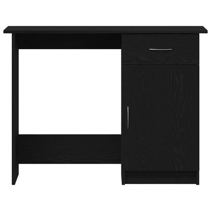 Scrivania Rovere Nero Legno ingegnerizzato 100 x 50 x 76 cm