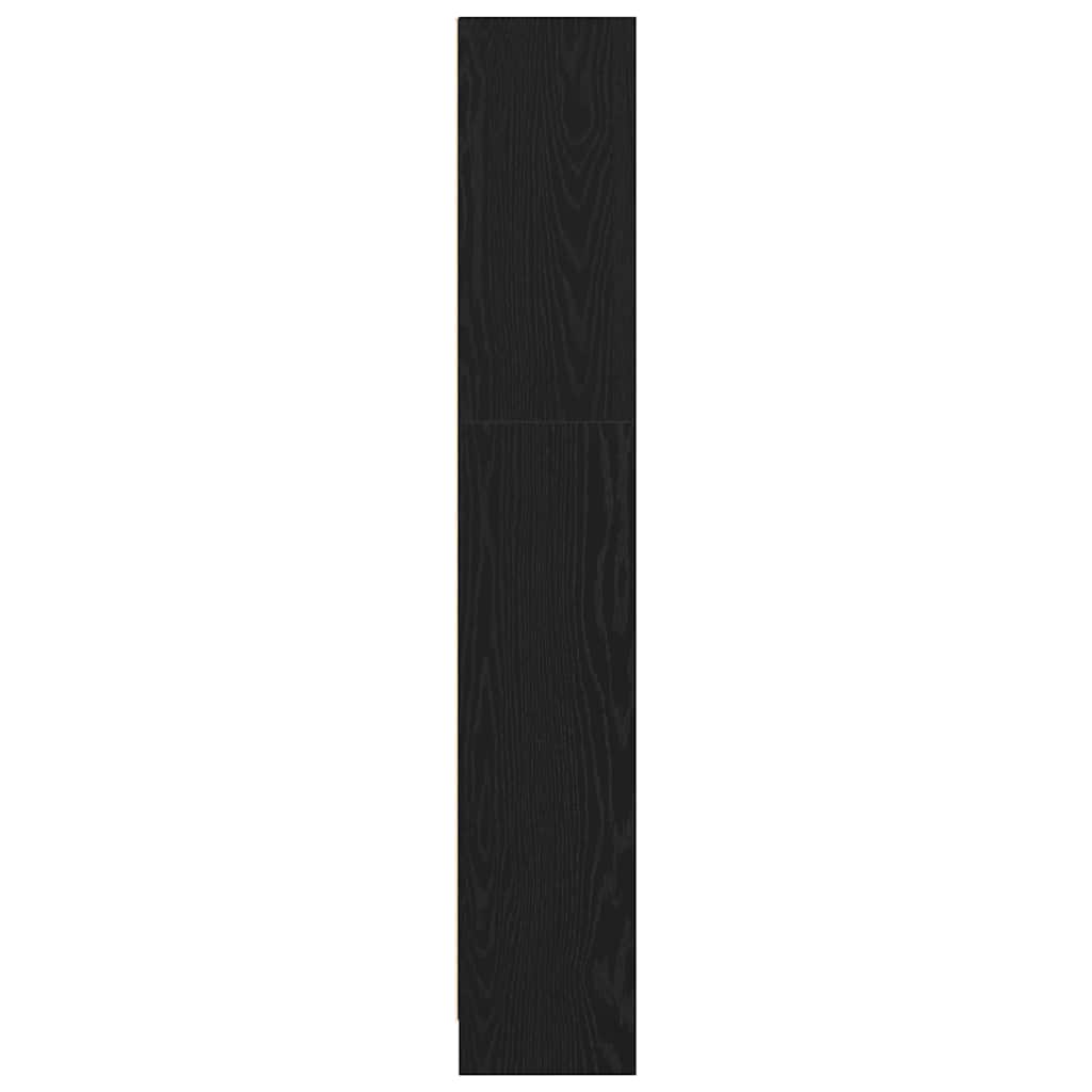 Libreria Rovere Nero 60 x 24 x 143 cm Legno multistrato