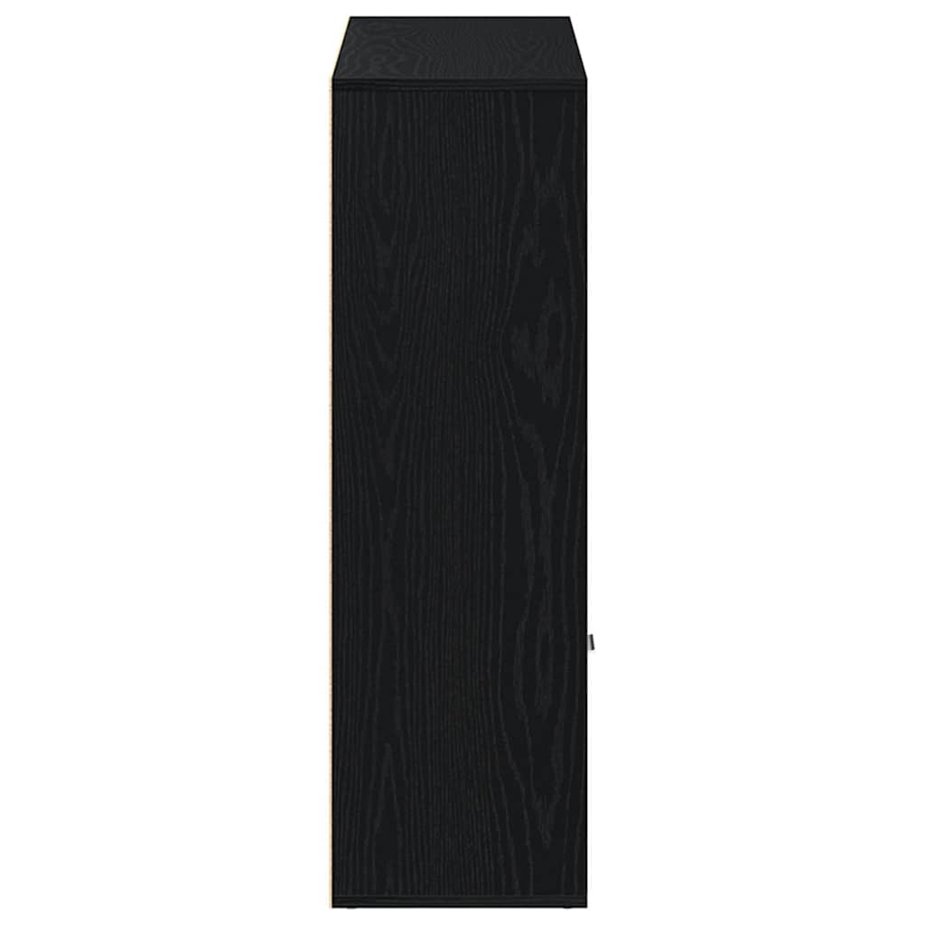 Libreria Rovere Nero 98x29x97,5 cm Legno Multistrato | homemem39