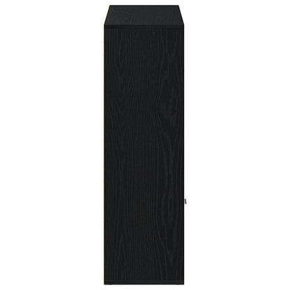 Libreria Rovere Nero 98x29x97,5 cm Legno Multistrato | homemem39