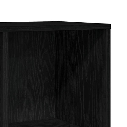 Libreria Rovere Nero 98x29x97,5 cm Legno Multistrato | homemem39