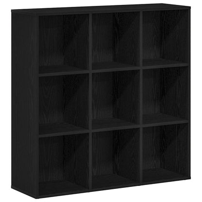 Mobile libreria Rovere Nero 98x29x97,5 cm in Legno Multistrato | homemem39