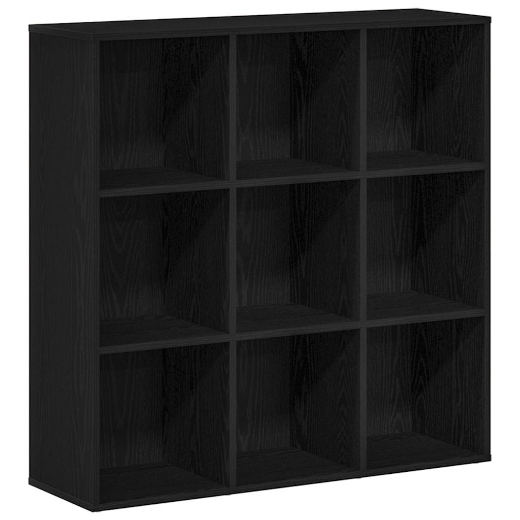 Mobile libreria Rovere Nero 98x29x97,5 cm in Legno Multistrato