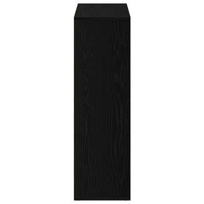 Mobile libreria Rovere Nero 98x29x97,5 cm in Legno Multistrato | homemem39