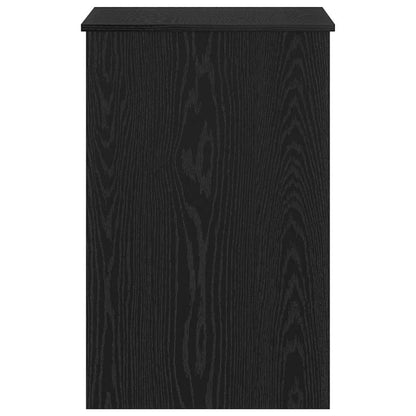 Scrivania Rovere Nero 100 x 50 x 76 cm Legno multistrato | homemem39