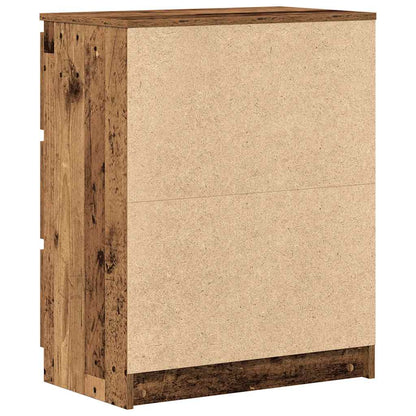 Credenza Legno Antico 60x35x76 cm in Legno Multistrato - homemem39