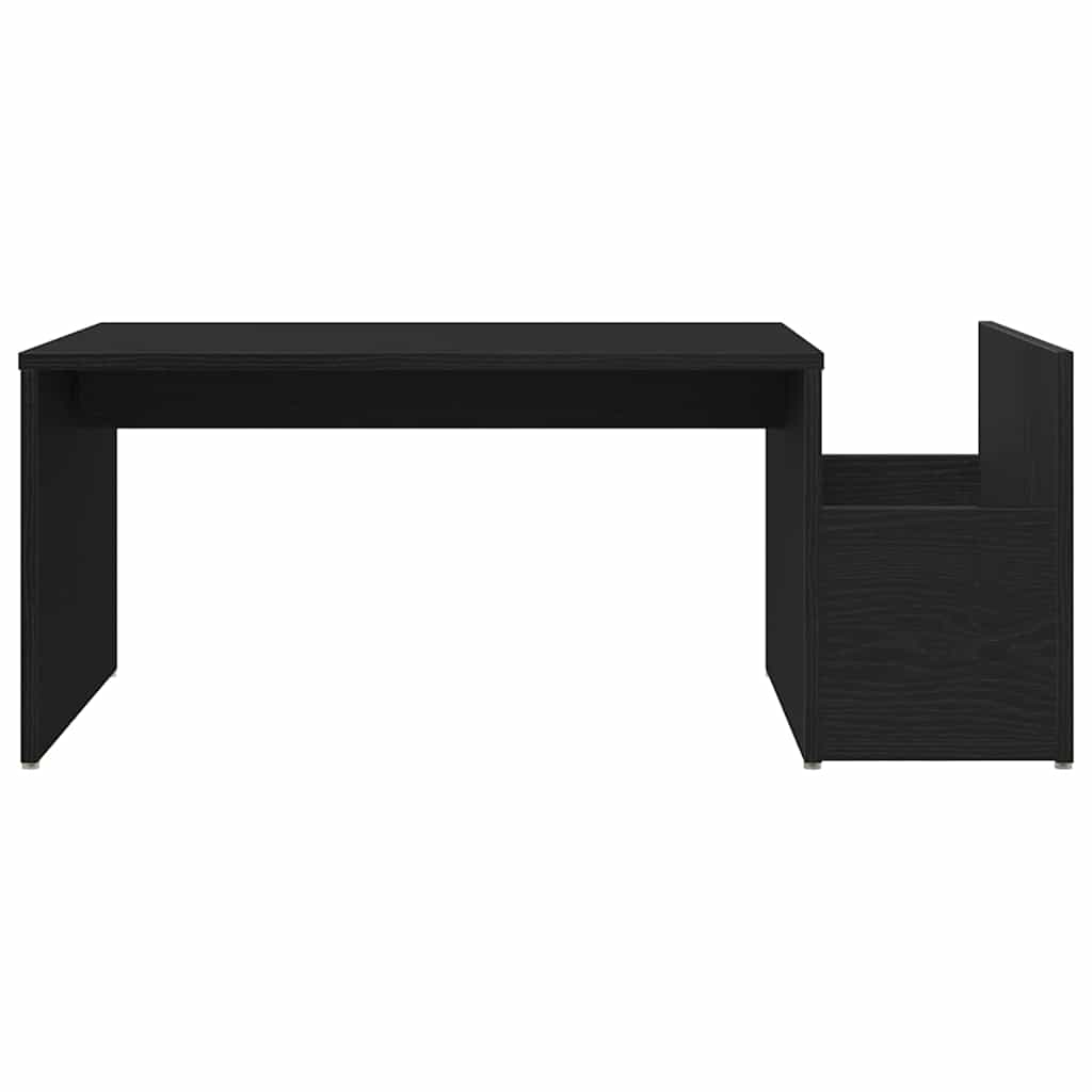 Tavolino da salotto Rovere Nero 90 x 45 x 35 cm