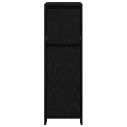 Mobile da Bagno Rovere Nero 30 x 30 x 95 cm | homemem39