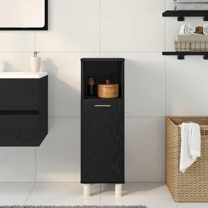 Mobile da Bagno Rovere Nero 30 x 30 x 95 cm | homemem39