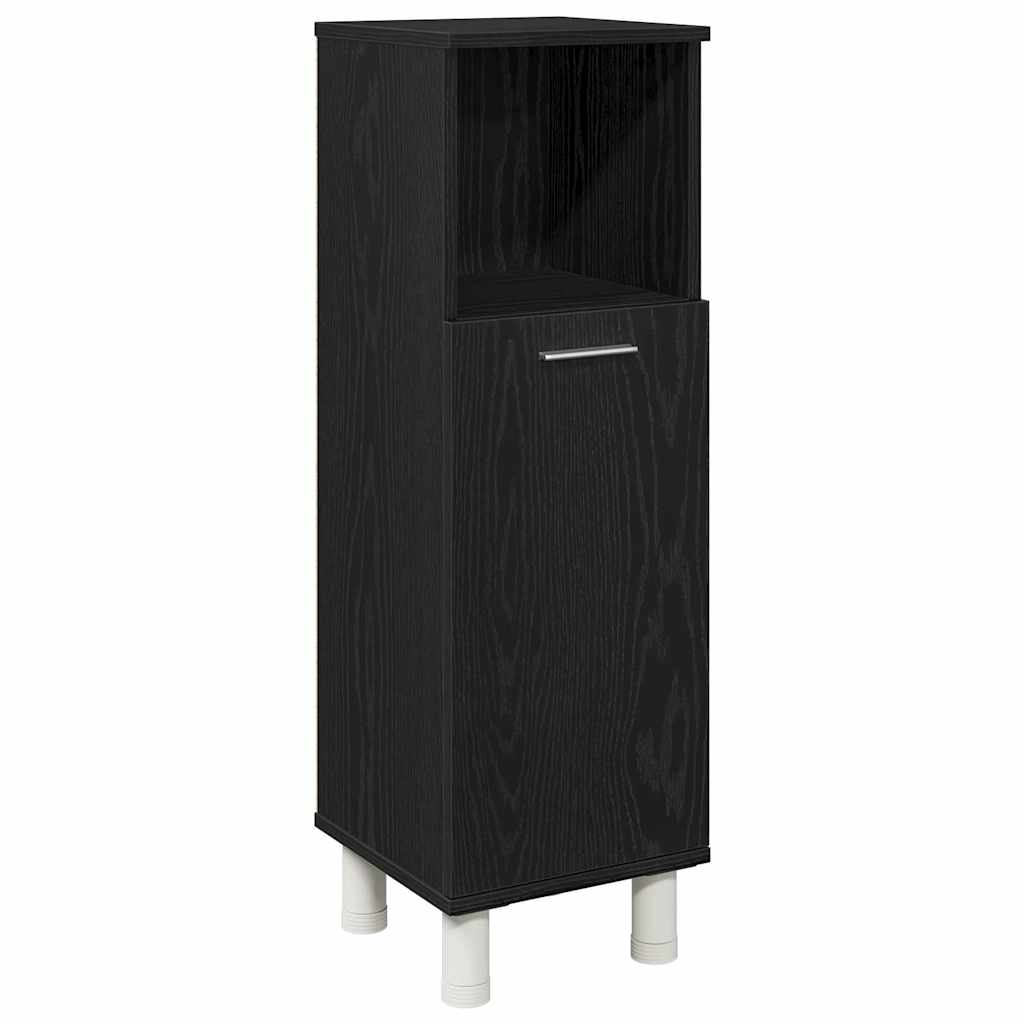 Mobile da Bagno Rovere Nero 30 x 30 x 95 cm | homemem39