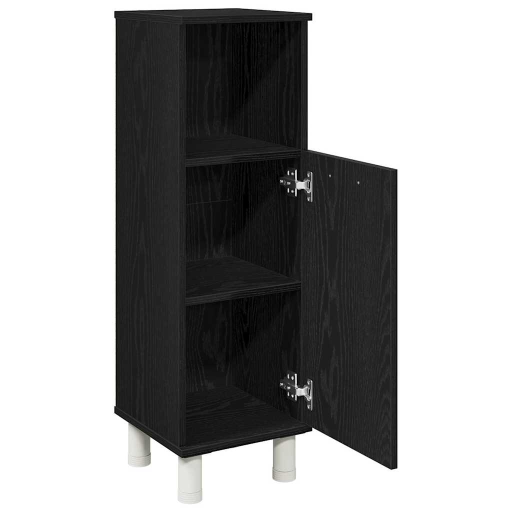 Mobile da Bagno Rovere Nero 30 x 30 x 95 cm | homemem39