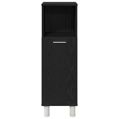 Mobile da Bagno Rovere Nero 30 x 30 x 95 cm | homemem39